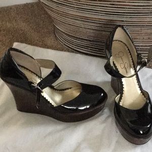 Jessica Simpson wedges